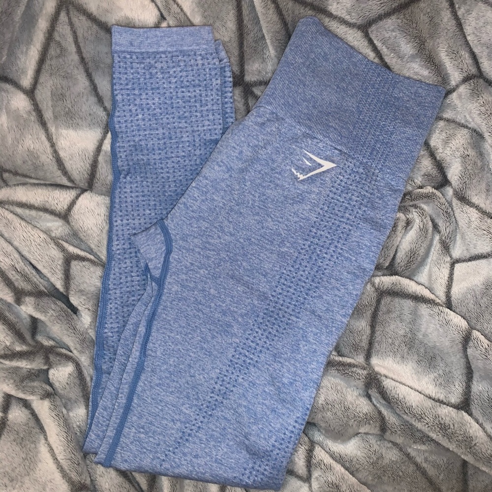 Gymshark Blue Vital Seamless Leggings